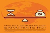 FIVE KEY PRINCIPLES FOR EXPATRIATE ROI