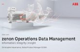 zenon Operations Data Management