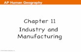 Chapter 11 Industry and Manufacturing
