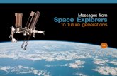 Messages from Space Explorers