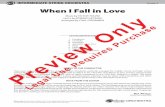 When I Fall in Love - Amazon Web Services