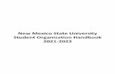 New Mexico State University Student Organization Handbook ...