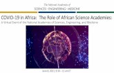 COVID-19 in Africa: The Role of African Science Academies