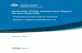 Australian Public Assessment Report for pomalidomide