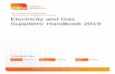 Electricity and Gas Suppliers Handbook 2019