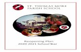 Reopening Plan 2020-2021 School Year