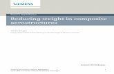 Reducing Weight in Composite Aerostructures white paper