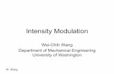 intensity modulation - University of Washington