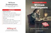 William LEVELED BOOK L William Word Count: 485 Shakespeare