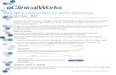 eCW COMPATIBILITY WITH GOOGLE C 80