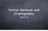 Formal Methods and Cryptography