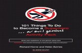 101 Things To Do to Become a Superhero Activity Pack
