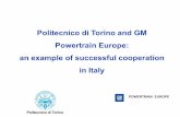 Politecnico di Torino and GM Powertrain Europe: an example ...