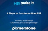 4 Steps to Transformational HR - Executive Grapevine