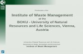 Institute of Waste Management at the BOKU - University of ...