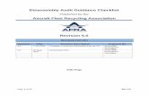 Disassembly Audit Guidance Checklist