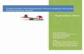 Community Development Procurement Process Performance Audit