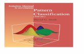 Solution Manual to accompany Pattern Classification