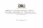 HRH 5-YEAR ROLL OUT PLAN 2010/11-2014/15 - Ministry of Health