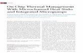 INVITED PAPER On-Chip Thermal Management With Microchannel ...