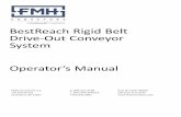 BestReach Rigid Belt Drive-Out Conveyor System Operator’s ...