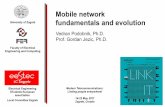 Mobile network University of Zagreb fundamentals and evolution