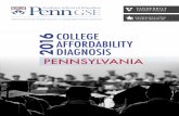 2016 College Affordability Diagnosis: Pennsylvania