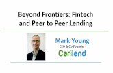 Beyond Frontiers: Fintech and Peer to Peer Lending