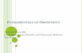 UNDAMENTALS OF OBSTETRICS - UCSF CME