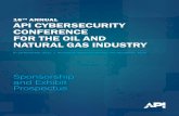16 ANNUAL API CYBERSECURITY CONFERENCE FOR THE OIL …