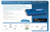 MultiConnect rCell 100 Series - Multi-Tech Systems, Inc.