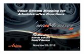 Value Stream Mapping for Administrative Functions