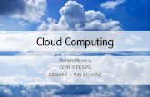 Cloud Computing - Indico