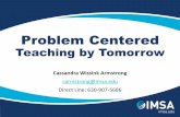 Problem Centered Teaching by Tomorrow