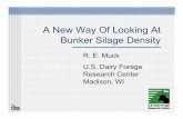 Muck A new way of looking at bunker silage density