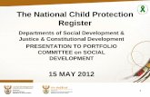 The National Child Protection Register - PMG