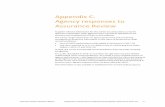 Appendix C. Agency responses to Assurance Review