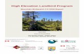 High Elevation Landbird Program - bsc-eoc.org