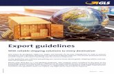 Export guidelines - GLS Group