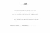 Port Hedland Port Authority Regulations