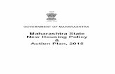 Maharashtra State New Housing Policy Action Plan, 2015