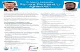 Student Partnership Agreement - St Mary's