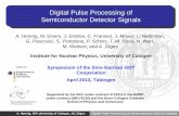 Digital Pulse Processing of Semiconductor Detector Signals