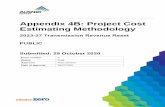 Appendix 4B: Project Cost Estimating Methodology