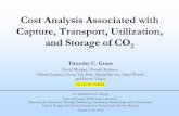 Cost Analysis Associated with Capture, Transport ...
