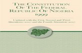 The Constitution of the 1999