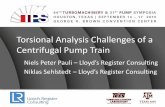CSP05: Torsional Analysis Challenges of a Centrifugal Pump ...