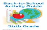 Back-to-School Activity Guide