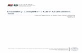 Disability Competent Care Assessment Tool