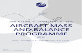 CIVIL AVIATION GUIDANCE MATERIAL – 6 805 AIRCRAFT MASS …
